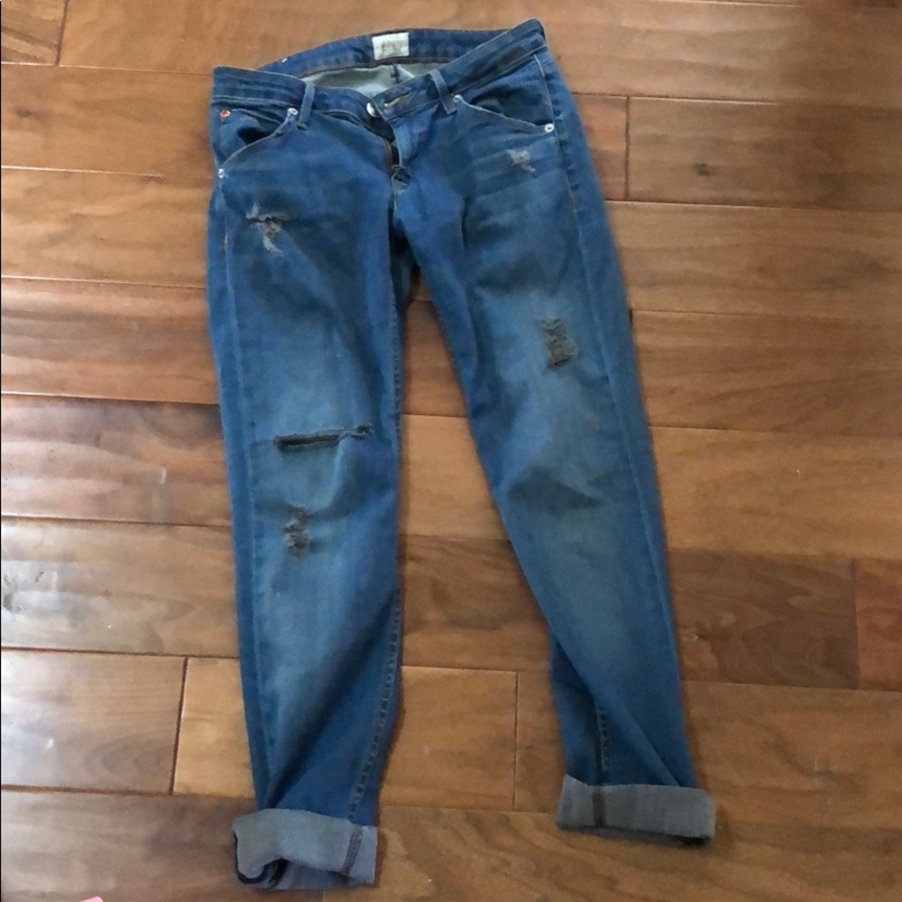 Hudson distressed jeans